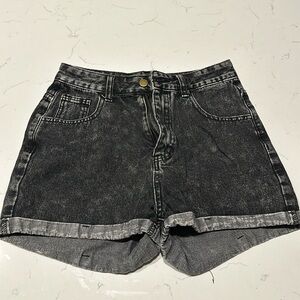 Black shorts